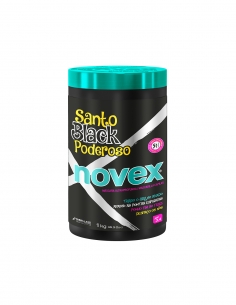 NOVEX MASCARA SANTO BLACK PODEROSO 1KG