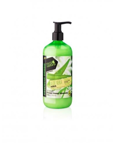 REAL NATURA SHAMPOO S/SAL ALOÉ VERA 500ML