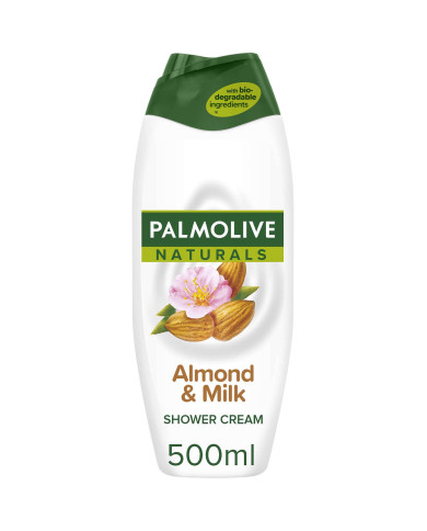 PALMOLIVE GEL BANHO NATURALS TODO TIPO PELE COM LEITE E AMENDOAS 500ML PALMOLIVE GEL BANHO NATURALS TODO TIPO PELE COM LEITE E AMENDOAS 500ML