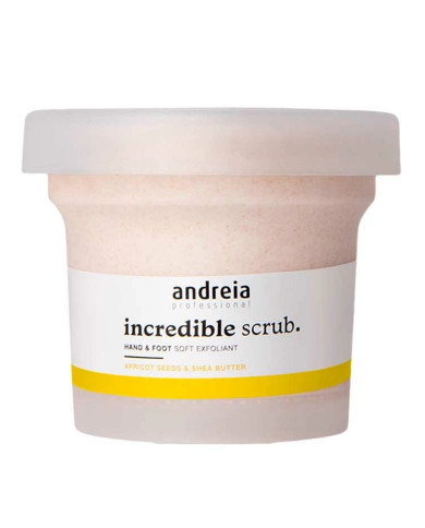 ANDREIA ESFOLIANTE SUAVE MÃOS E PÉS INCREDIBLE SCRUB 200ML ANDREIA ESFOLIANTE SUAVE MÃOS E PÉS INCREDIBLE SCRUB 200ML