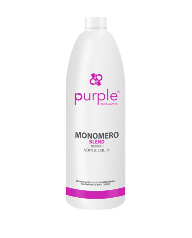 PURPLE MONOMERO 1L BLEND QUEEN ACRYLIC LIQUID PURPLE MONOMERO 1L BLEND QUEEN ACRYLIC LIQUID