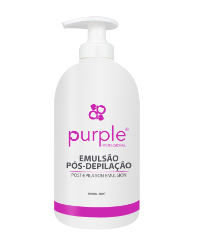 PURPLE LOÇÃO POS DEPILAÇÃO MENTA 500ML