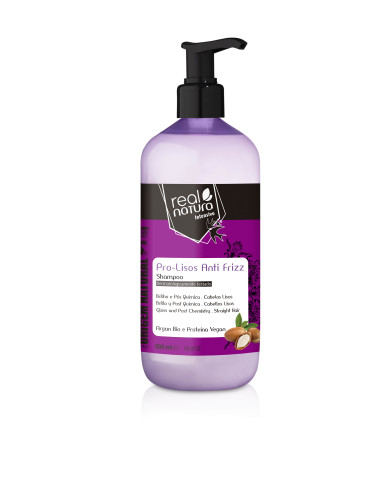 REAL NATURA SHAMPOO PRO-LISOS ANTI FRIZZ 500ML