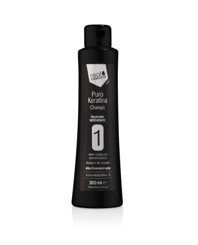 REAL NATURA SHAMPOO PURO KERATINA 300ML
