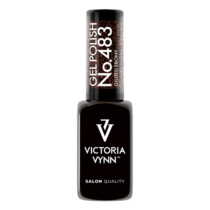 VICTORIA VYNN GEL POLISH 483 GILDED EBONY 8ML
