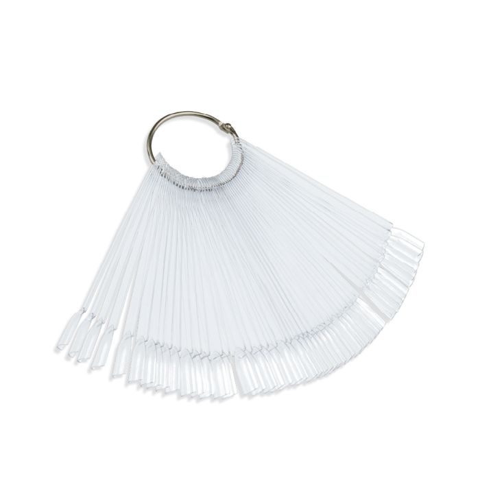 INOCOS TIPS QUADRADO P/MOSTRUARIO TRANSPARENTE 50PCS