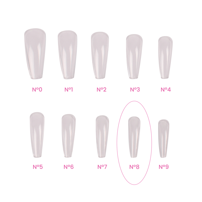 PURPLE MAGIC TIPS BALLERINA LONG RECARGAS N.8