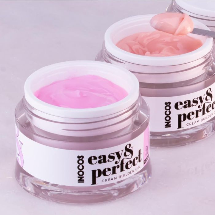 INOCOS EASY & PERFECT CREAM BUILDER GEL MILKY PINK 50G