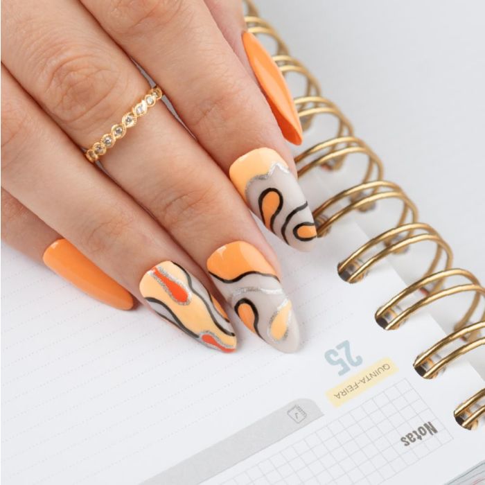 INOCOS NAIL LINER PRETO 8ML