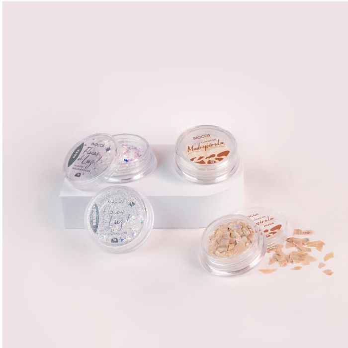 INOCOS FLOCOS DE MADREPEROLA - BRANCO