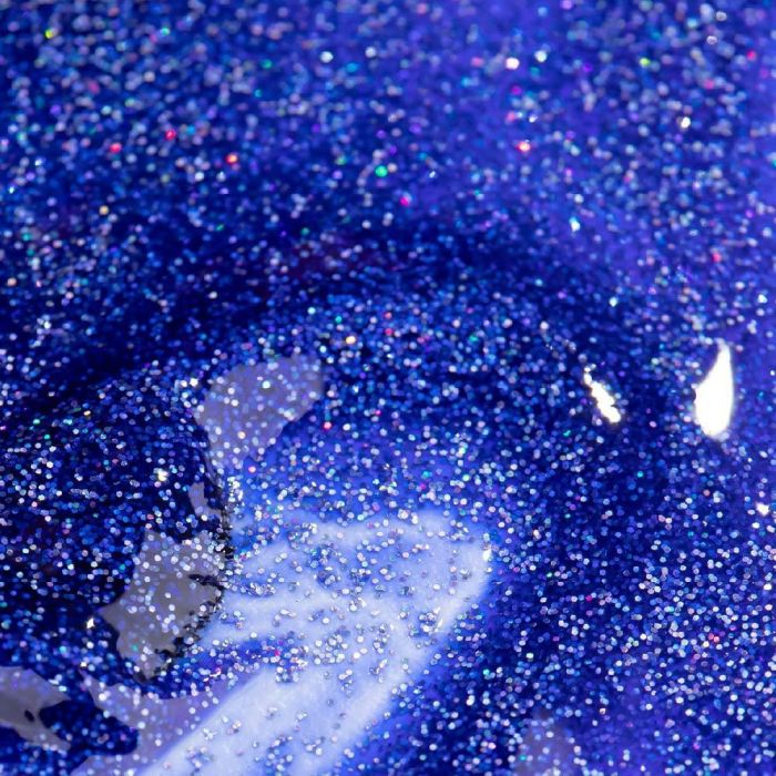 INOCOS VERNIZ GEL AZUL GLITTER JAZZ FESTIVAL VERÃO 15ML