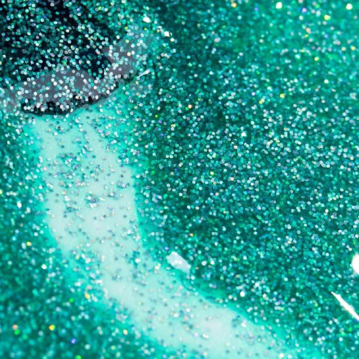 INOCOS VERNIZ GEL VERDE GLITTER FUNK  FESTIVAL VERÃO 15ML