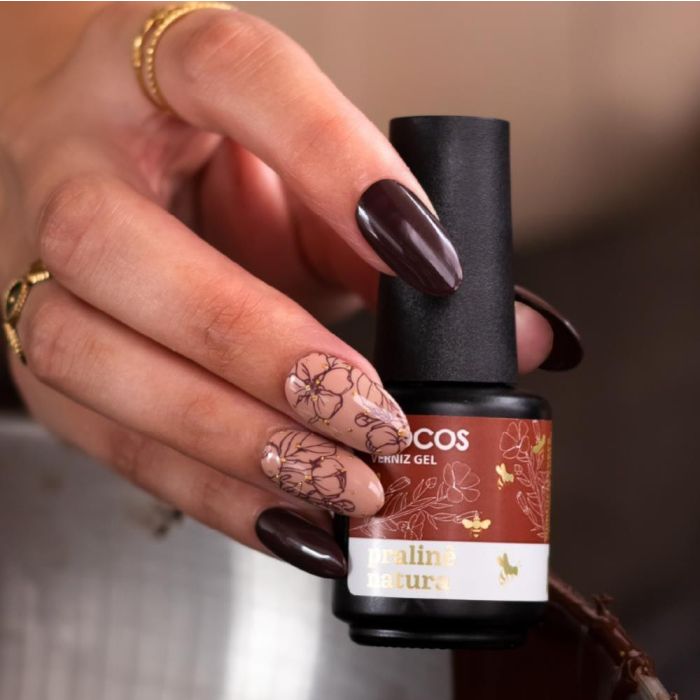 INOCOS VERNIZ GEL PRALINE NATURA LOVERS 15ML