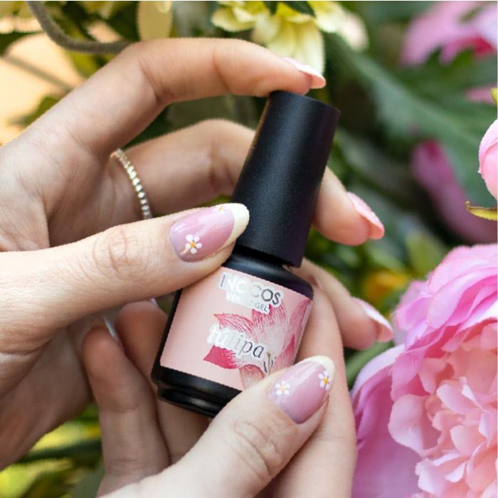 INOCOS VERNIZ GEL 15ML COLEÇÃO FLORA TÚLIPA