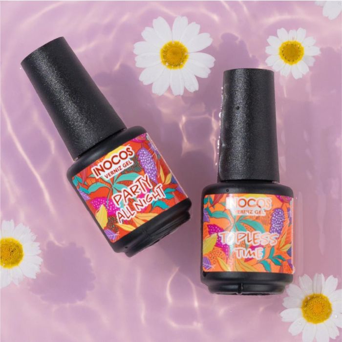 INOCOS VERNIZ GEL TOPLESS TIME 15ML