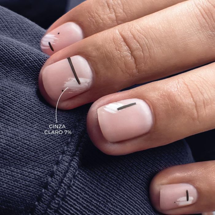 INOCOS VERNIZ GEL YM2 CINZA CLARO 7% 15ML