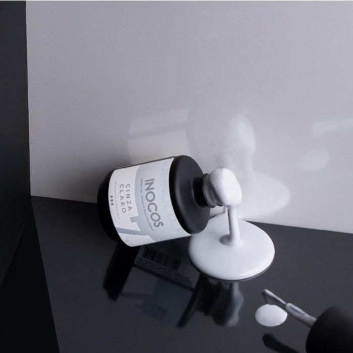 INOCOS VERNIZ GEL YM2 CINZA CLARO 7% 15ML