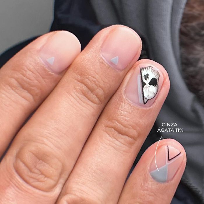 INOCOS VERNIZ GEL YM3 CINZA AGATA 11% 15ML