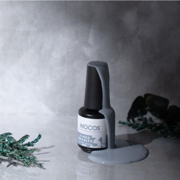 INOCOS VERNIZ GEL YM4 CINZA BASALTO 31% 15ML