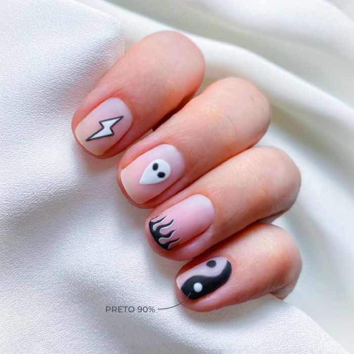 INOCOS VERNIZ GEL YM6 PRETO 90% 15ML