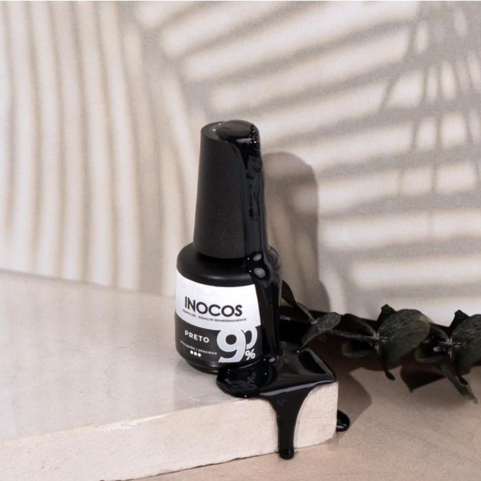 INOCOS VERNIZ GEL YM6 PRETO 90% 15ML