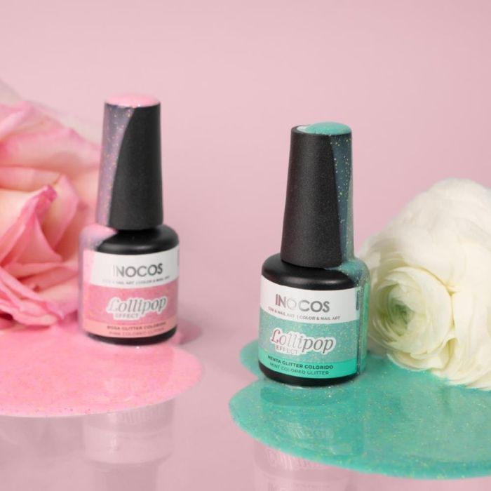 INOCOS VERNIZ GEL LP1 EFEITO LOLLIPOP MENTA 15ML