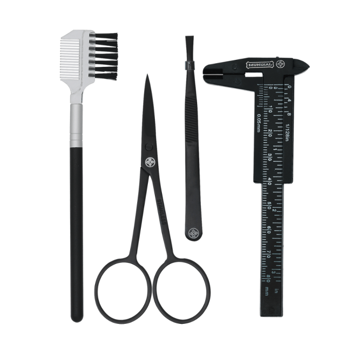 MUNDIAL KIT DESIGN SOBRANCELHA 04PC MAKE UP