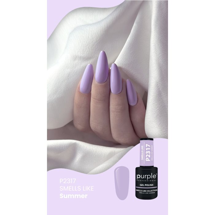 PURPLE GEL POLISH SMELLS LIKE SUMMER 10ML