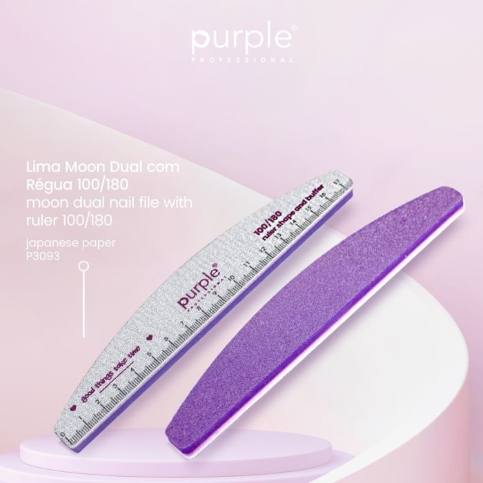 PURPLE LIMA MOON DUAL C/REGUA 100/180 JAPANESE PAPER