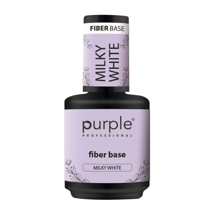 PURPLE FIBER BASE MILKY WHITE 15ML
