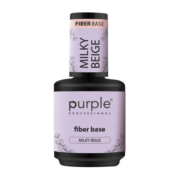 PURPLE FIBER BASE MILKY BEIGE 15ML