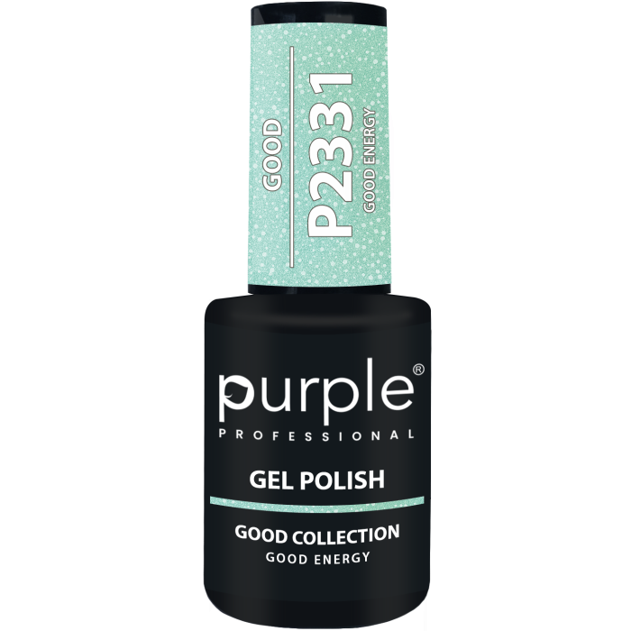 PURPLE GEL POLISH GOOD ENERGY