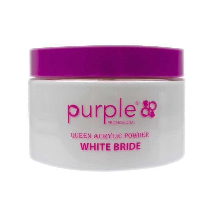 QUEEN PÓ ACRILICO WHITE BRIDE 200G.