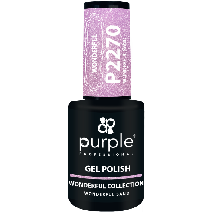 PURPLE VERNIZ GEL WONDERFUL SAND 10ML