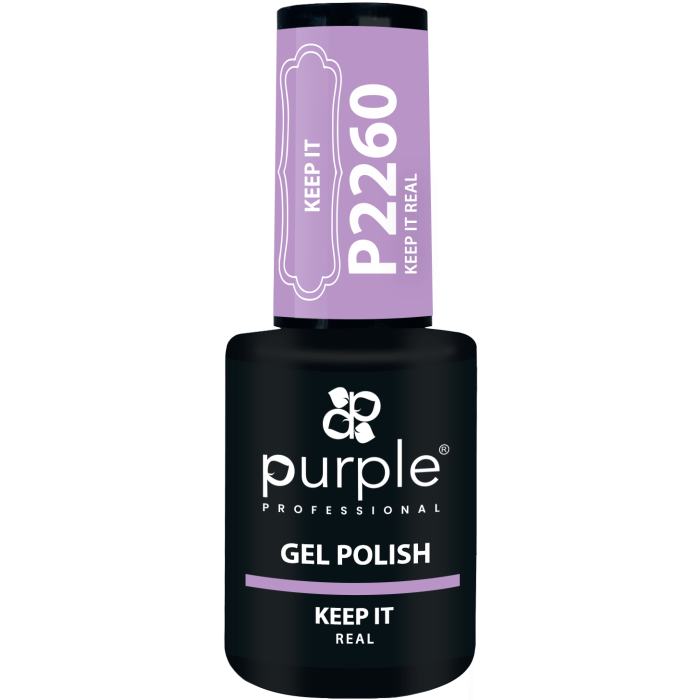 PURPLE VERNIZ GEL KEEP IT REAL 10ML