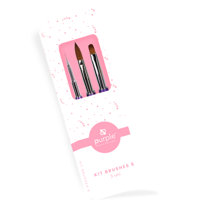 PURPLE KIT PINCEIS 5
