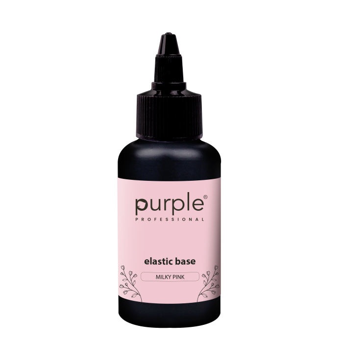 PURPLE ELASTIC BASE MILKY PINK 50ML