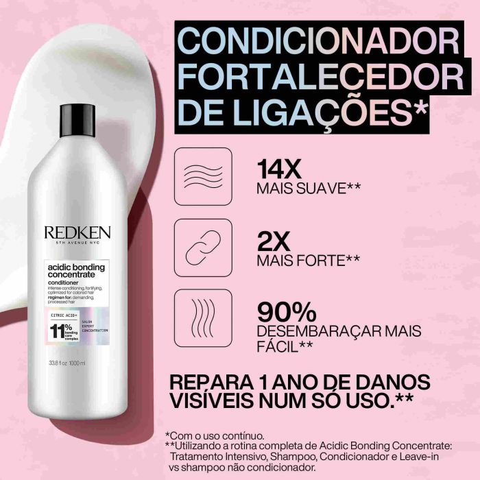 REDKEN ACIDIC BONDING CONCENTRATE CONDICIONADOR 1000ML