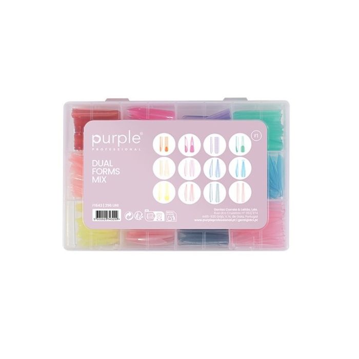 PURPLE DUAL FORMS MIX (296UNI)