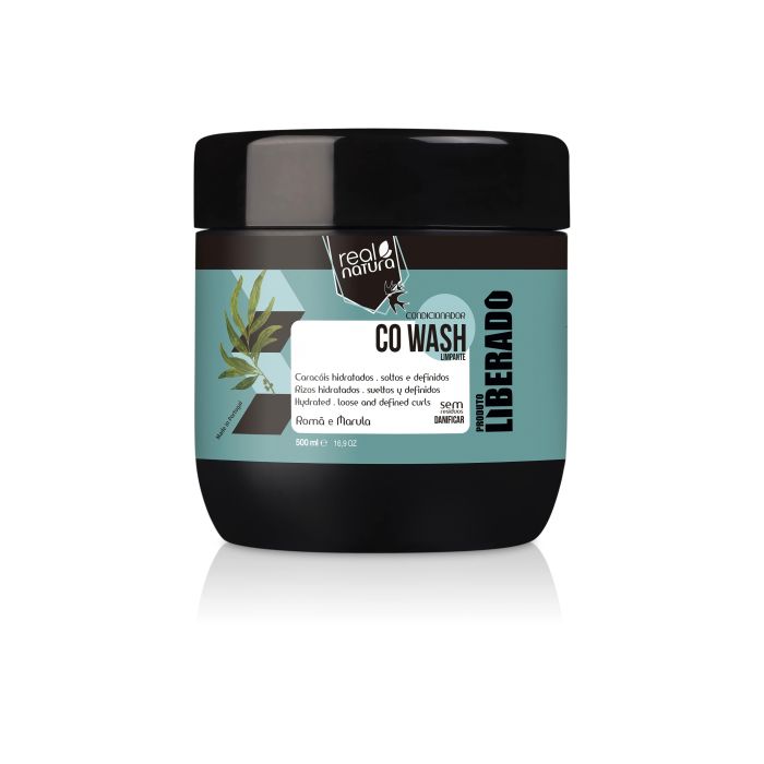 REAL NATURA CONDICIONADOR 500ML CO WASH CARACOIS DEFINIDOS