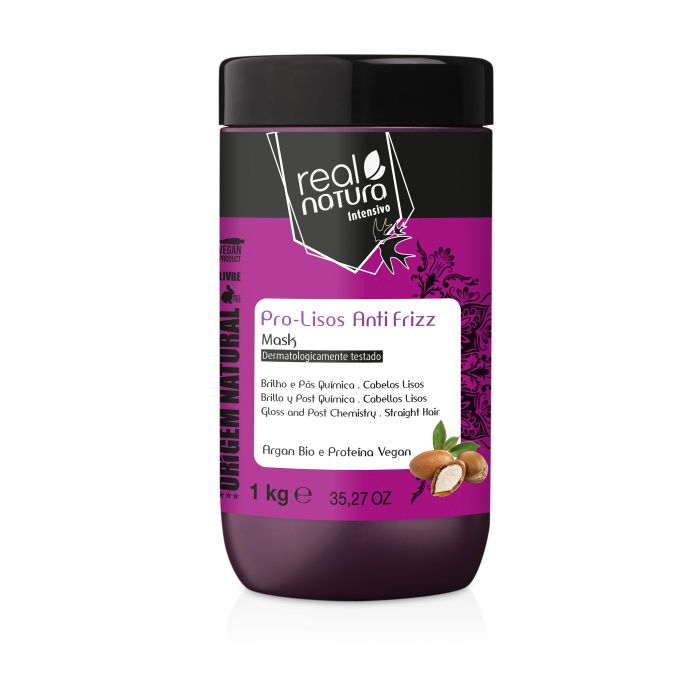 REAL NATURA MASCARA PRO-LISOS A/FRIZZ 1KG