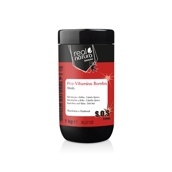 REAL NATURA MASCARA PRO-VITAMINA BOMBA 1KG