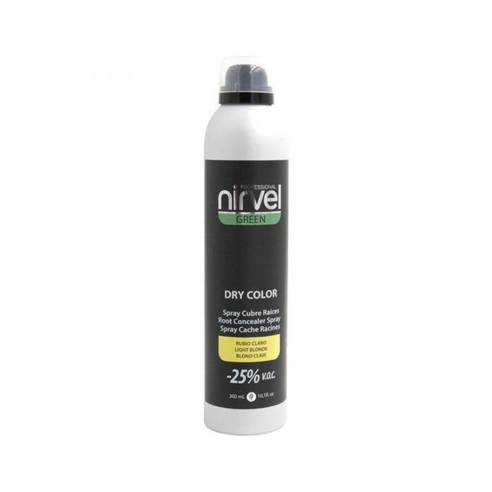 NIRVEL GREEN DRY COLOR SPRAY LIGHT BLOND 300ML