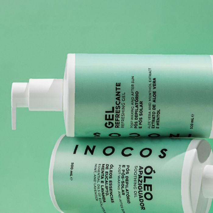INOCOS GEL REFRESCANTE PÓS DEPILATÓRIO E PÓS SOLAR 500ML