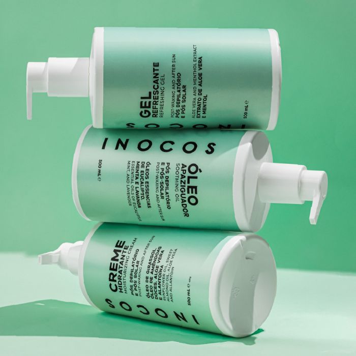 INOCOS OLEO APAZIGUADOR POS DEPILATORIO E POS SOLAR 500ML