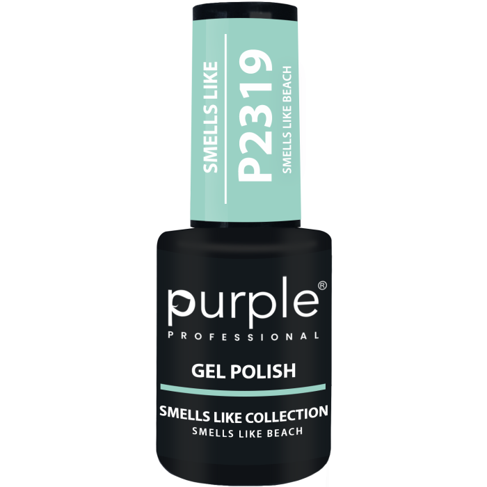 PURPLE GEL POLISH SMELLS LIKE BEACH 10ML