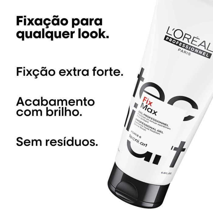 LOREAL GEL TECNI ART FIX MAX 200ML