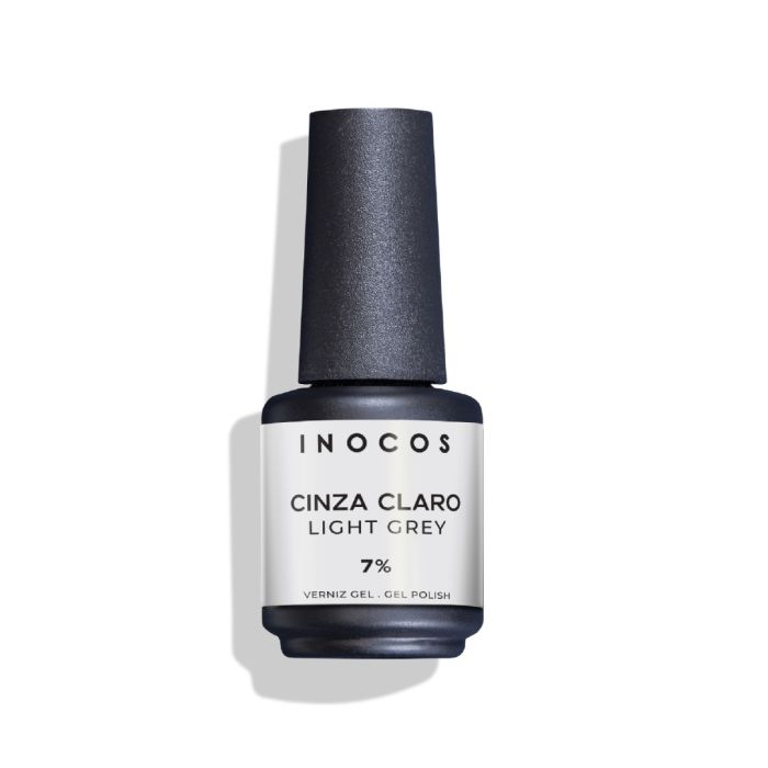 INOCOS VERNIZ GEL YM2 CINZA CLARO 7% 15ML