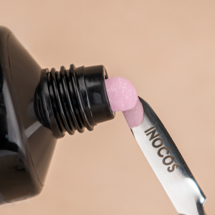 INOCOS POLYACRYGEL BISNAGA 7 CHA ROSINHA C/GLITTER 30G