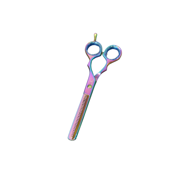 HB TESOURA MULTICOLOR DESBASTE
